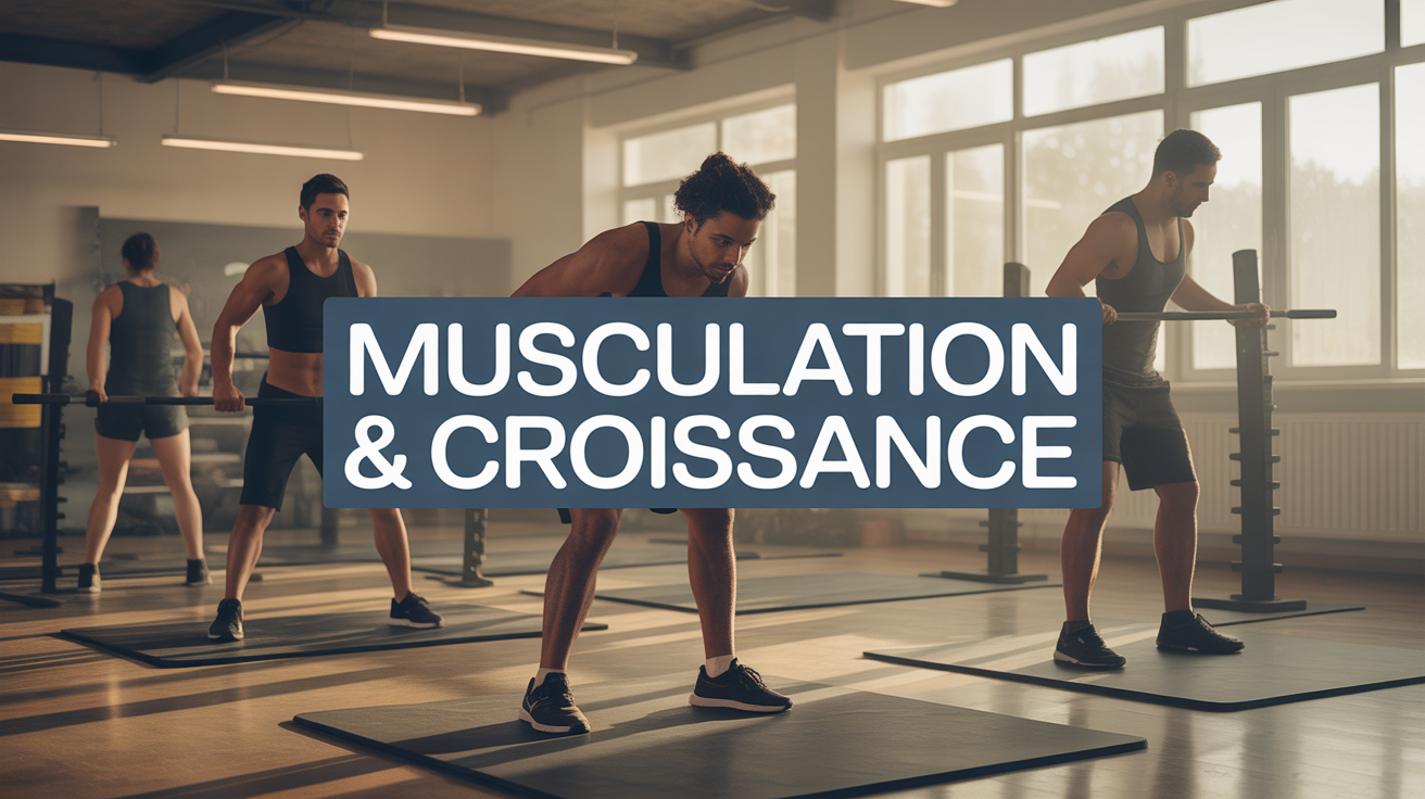 Musculation sécurité croissance ados salle de sport