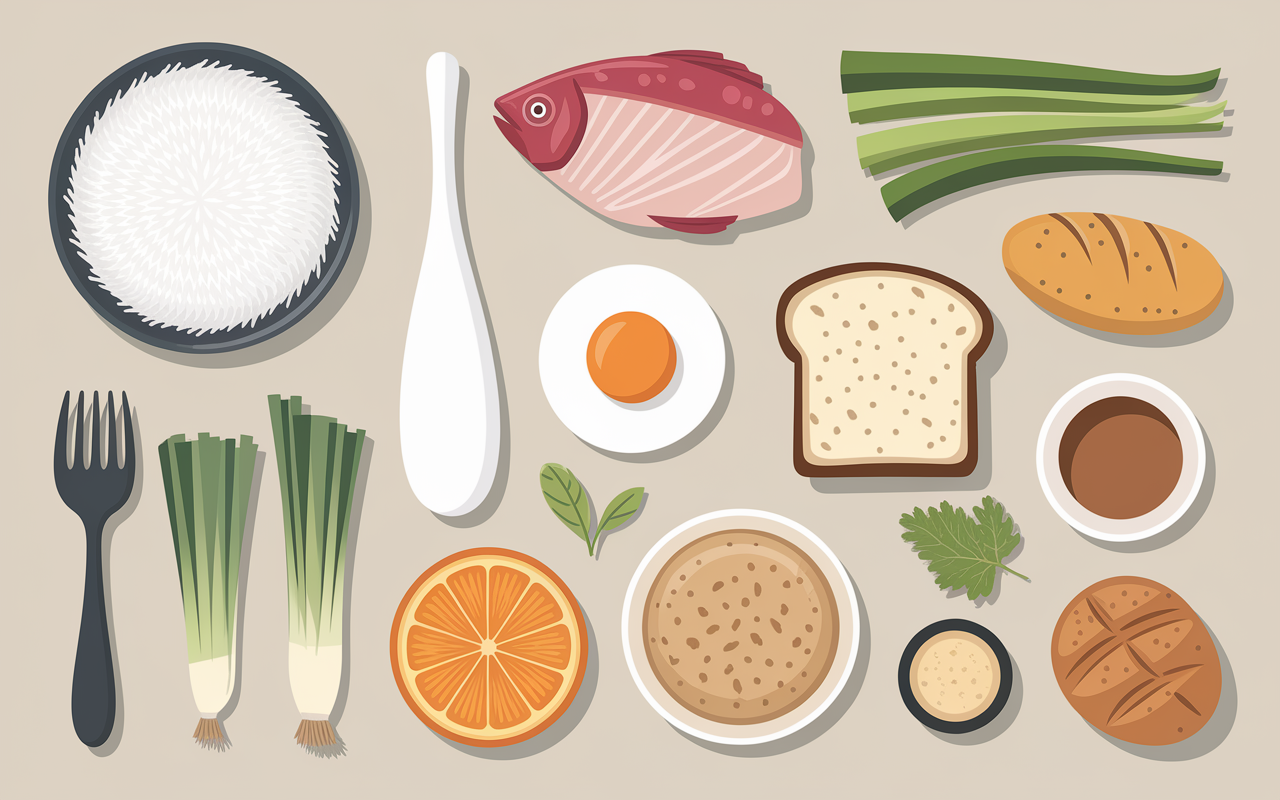 ingredients autorises pain blanc riz blanc yaourt