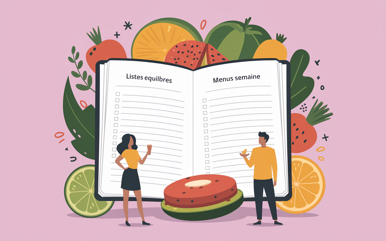 Carnet idées menus recette pour perte de poids rapide