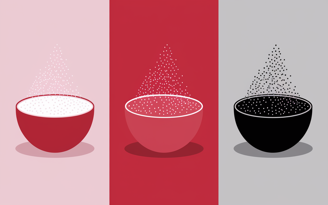 Riz complet rouge noir comparatif santé