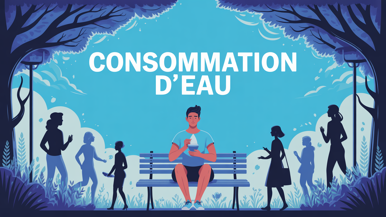 Consommation d eau et hydratation bien etre parc