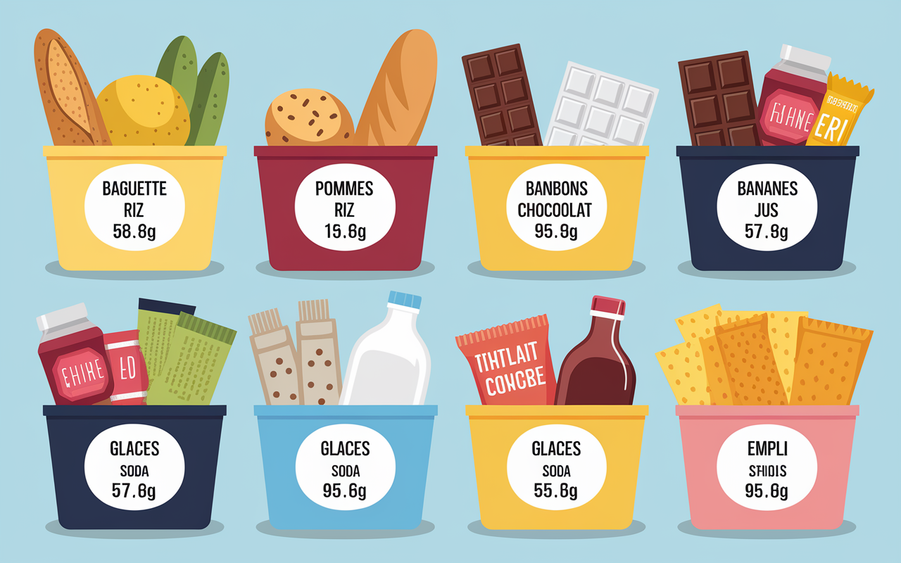 Paniers aliments interdits regime cetogene quantite glucides