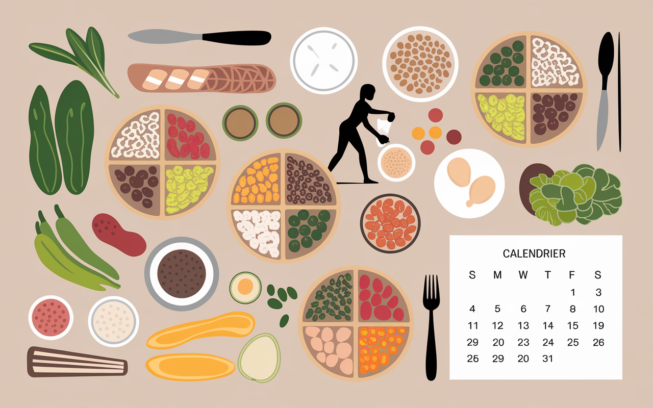 plan batchcooking menus diner soir