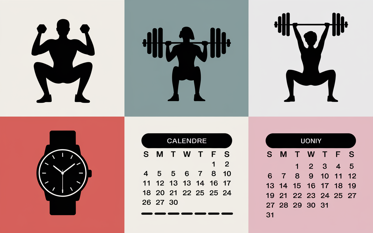 visuel planning programme full body 3x semaine