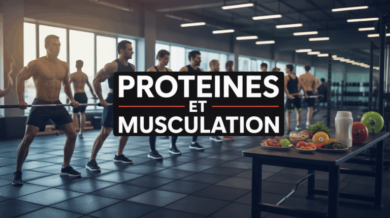 Salle de musculation avec nutrition proteines et musculation