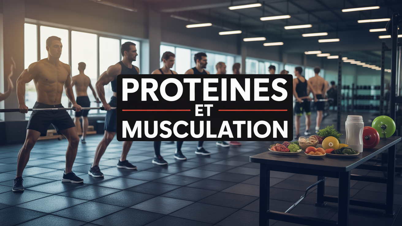 Salle de musculation avec nutrition proteines et musculation