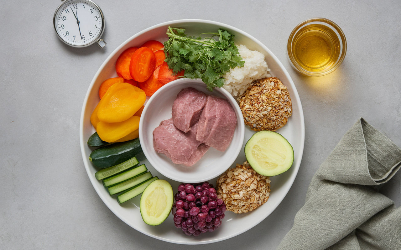 assiette equilibree soir diner sommeil