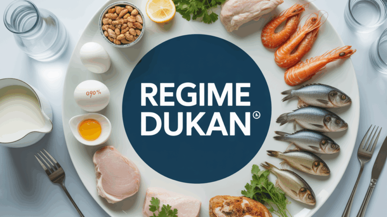 Régime Dukan assiette protéines pure menu semaine