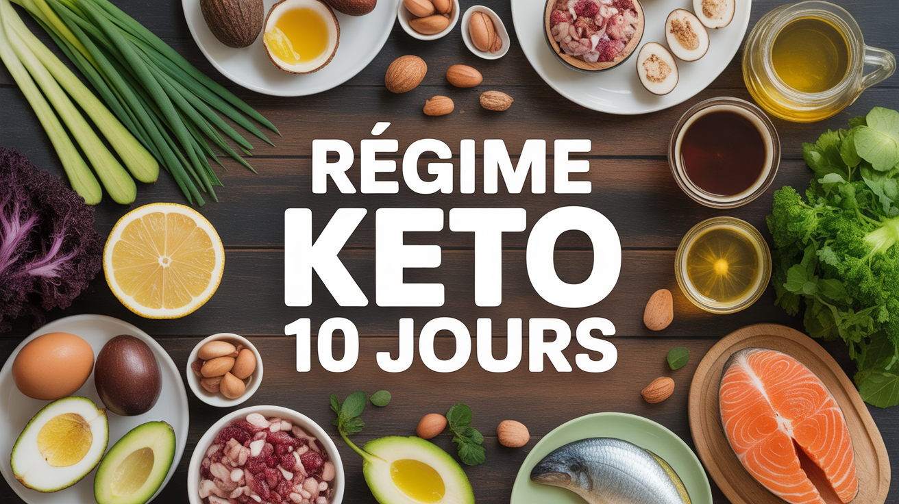 Vue d'ensemble aliments regime keto 10 jours