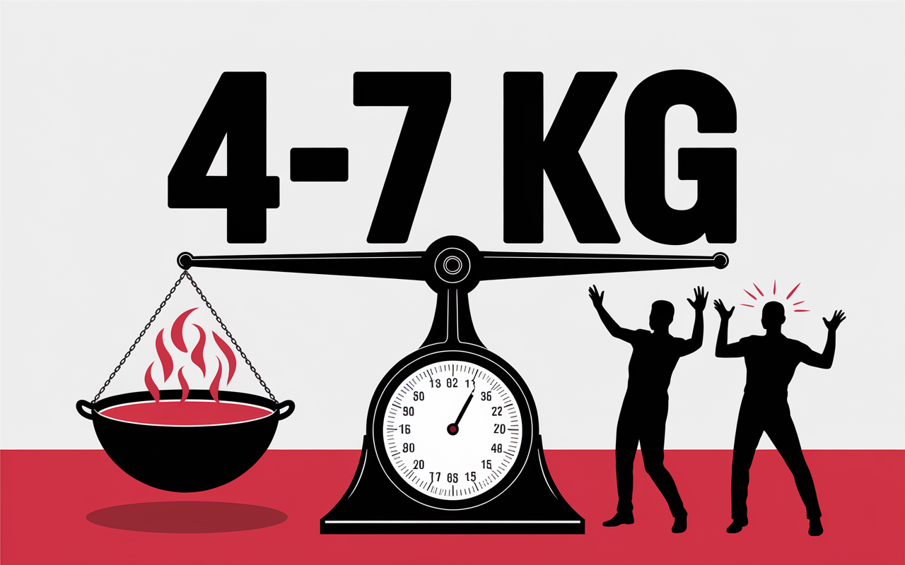 balance chiffres 4 7 kg bol soupe regime soupe