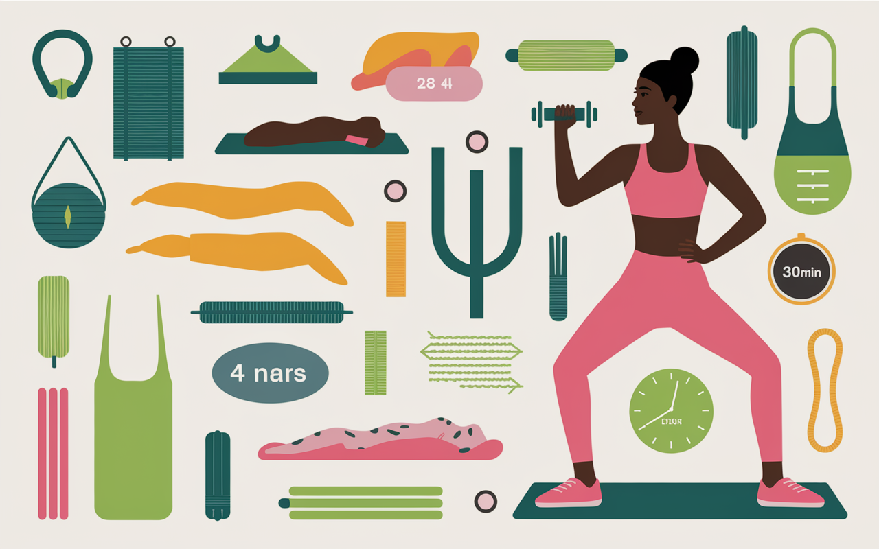 Plan hebdomadaire ventre plat exercices cardio et renforcement