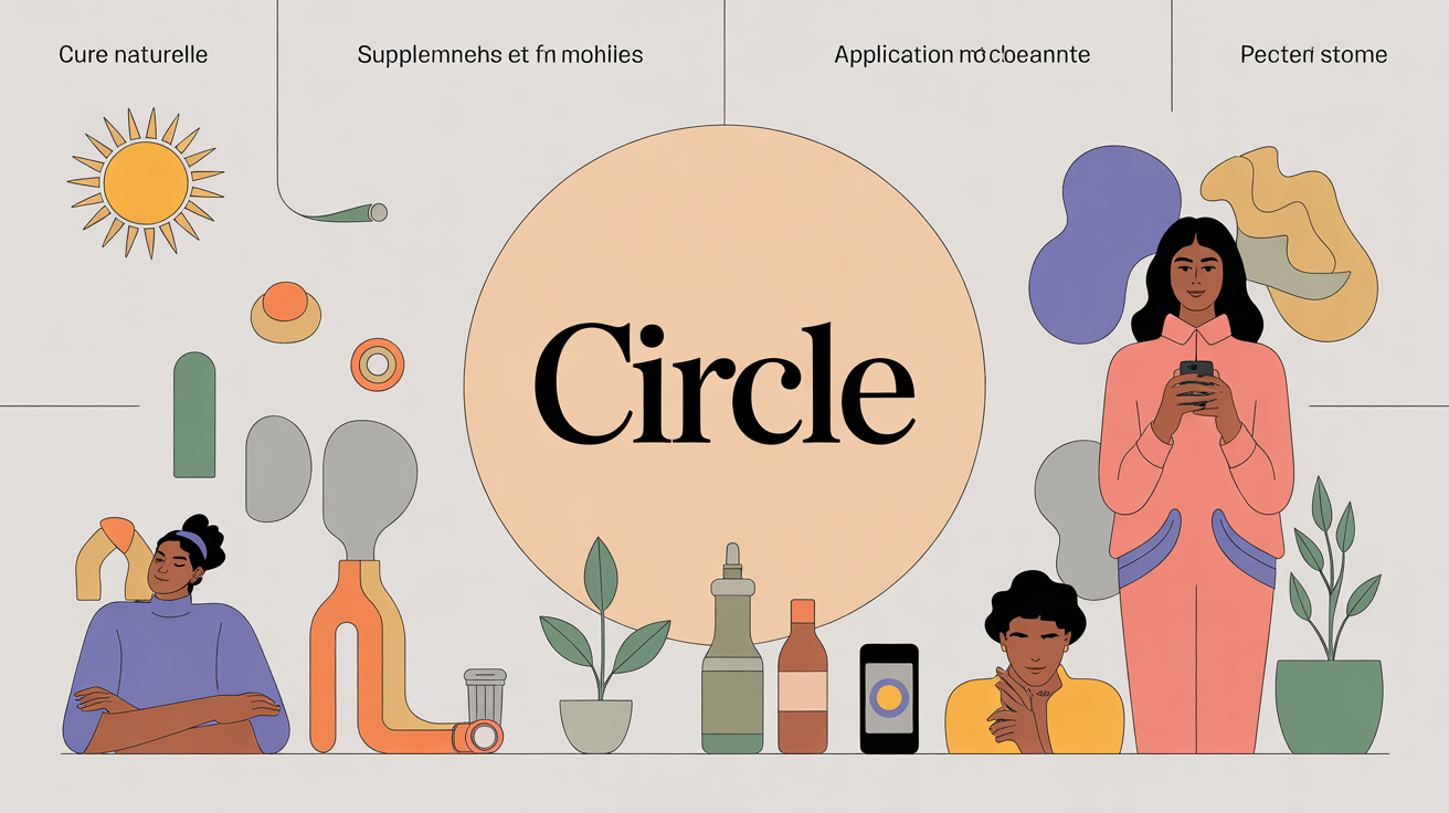 Circle cure naturelle routine bien etre moderne