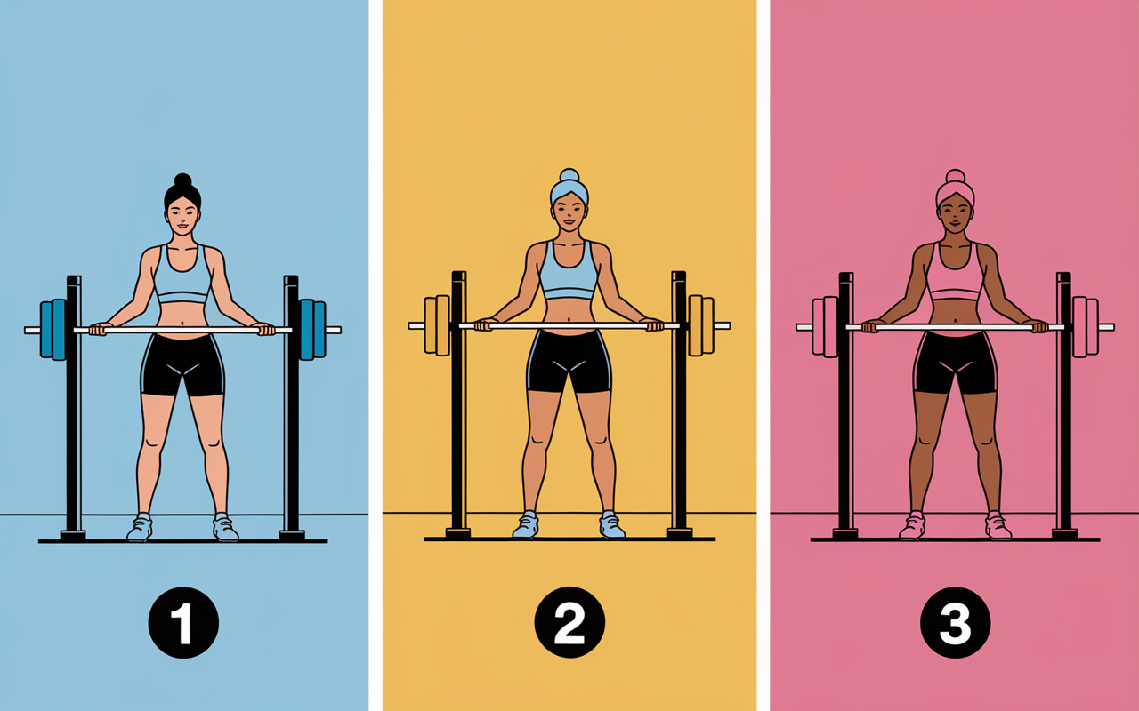Comparaison haltères barre machine pour fessiers jambes