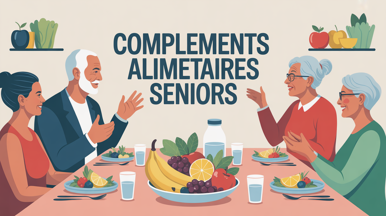 complement alimentaire seniors table supplements nutrition