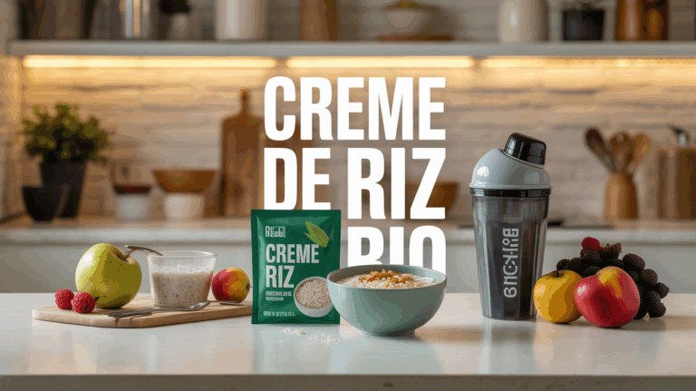 creme de riz bio sachet porridge fruits shaker sportif