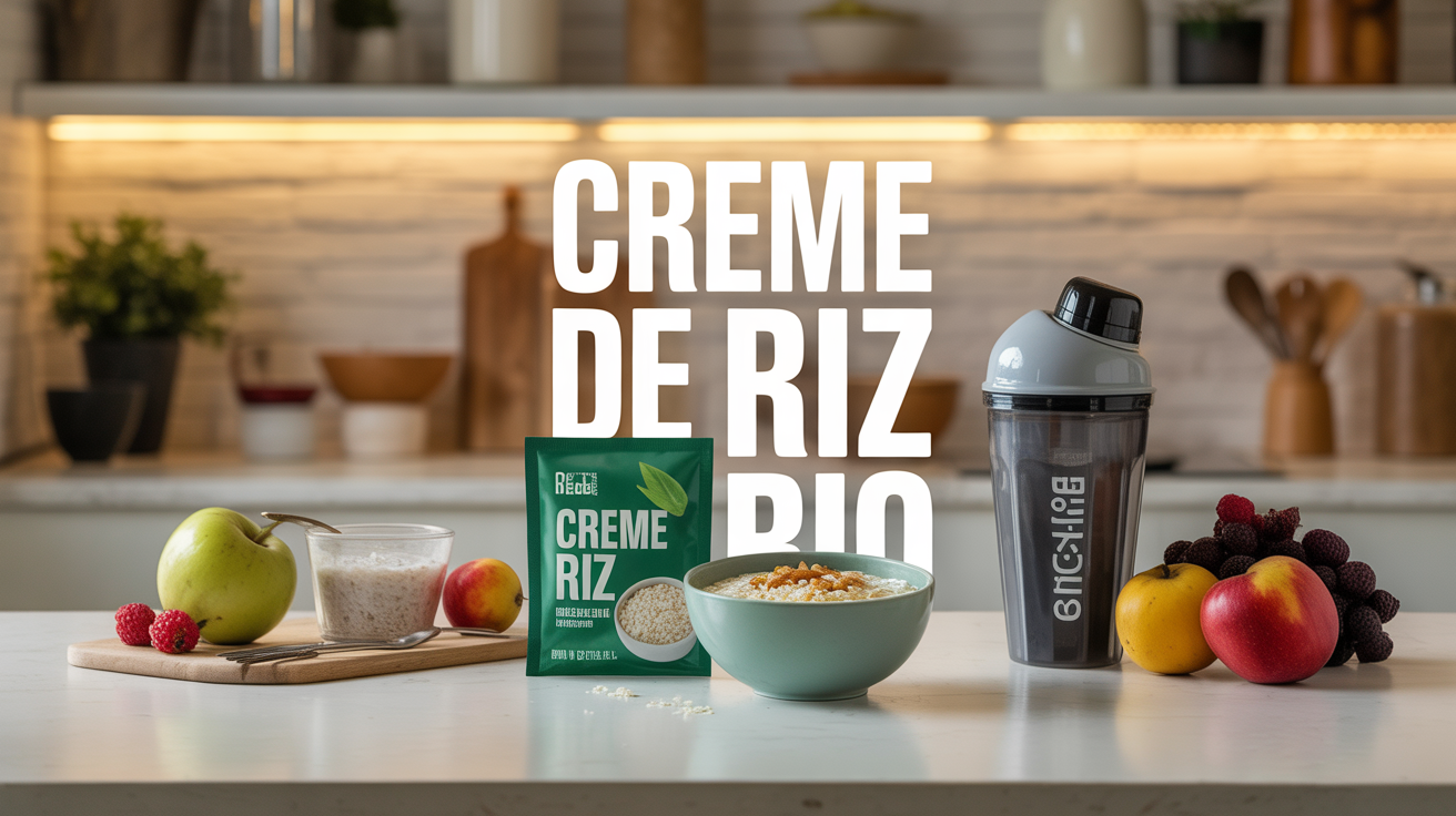 creme de riz bio sachet porridge fruits shaker sportif