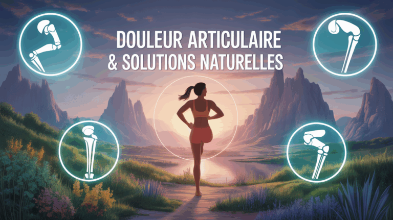 illustration douleur articulaire et solutions naturelles