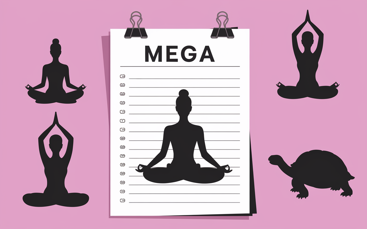 Glossaire postures yoga mots fléchés illustrations variées