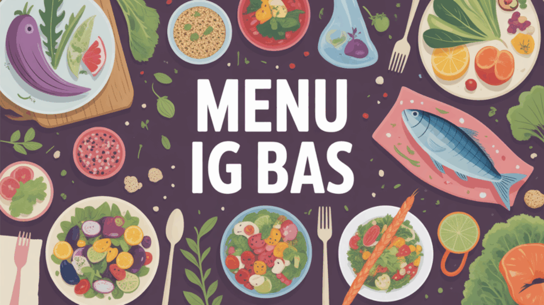 menu ig bas table plats variés quinoa legumes poissons
