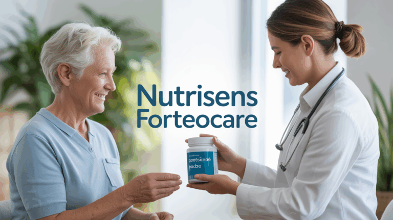 Nutrisens Forteocare sécurité patient senior