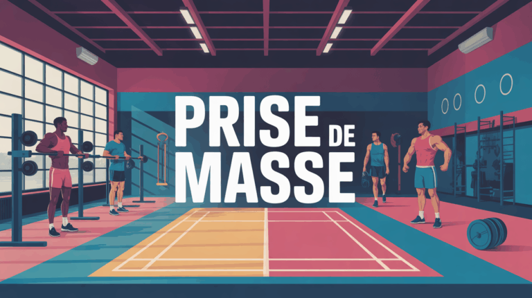 vue salle de sport prise de masse motiver