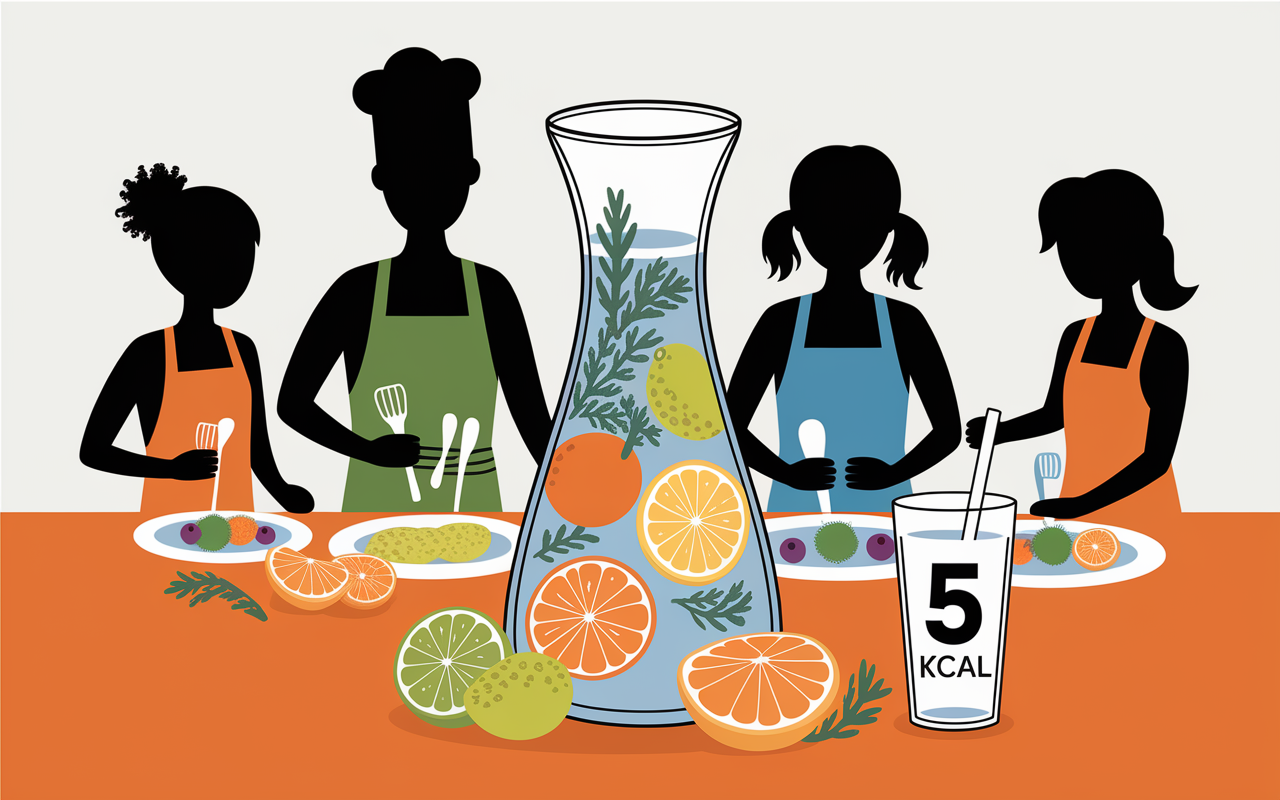 carafe aromatisée familiale boissons sans sucre 5 kcal