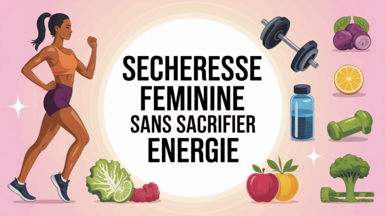 secheresse feminine musculation nutrition energie