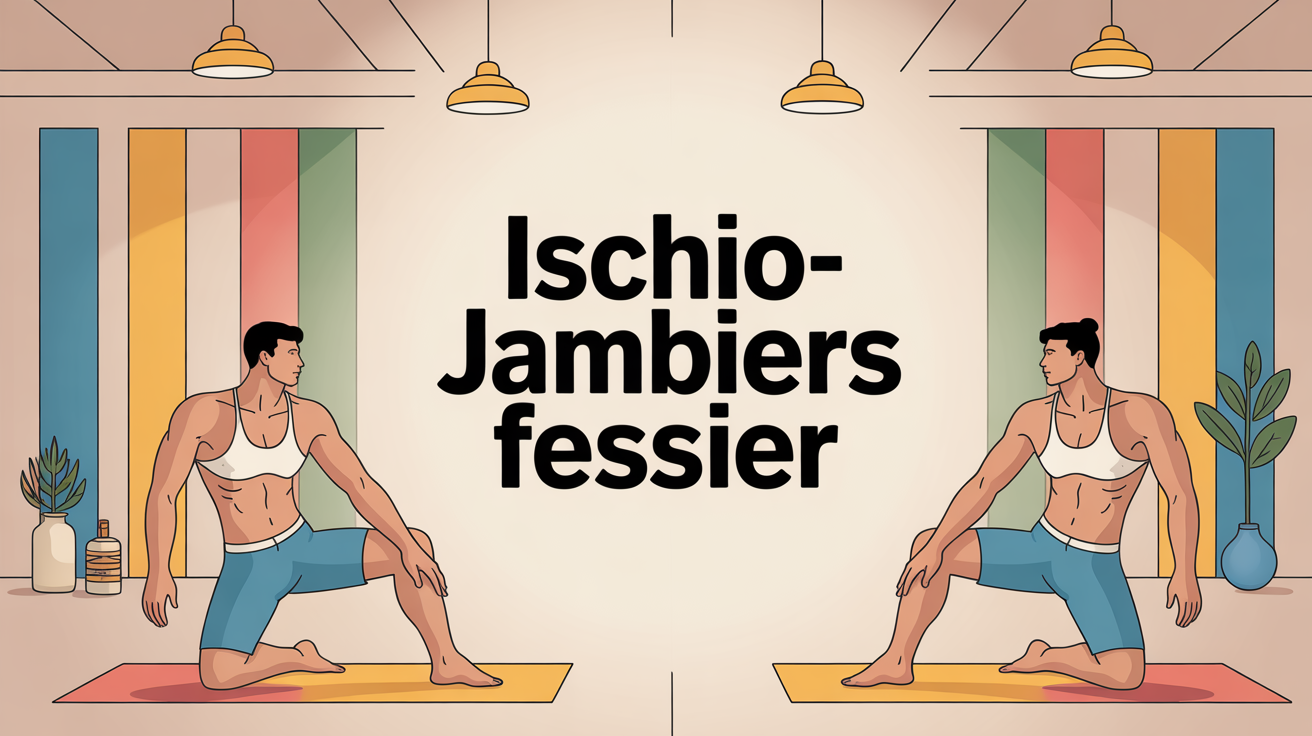 Personnes de dos exécutant soulevé de terre jambes tendues haltères, focus ischio-jambiers fessier