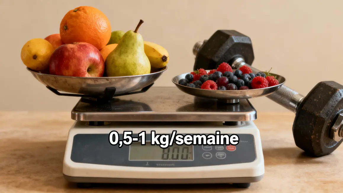 balance fruits haltère perte poids 0 5 1kg