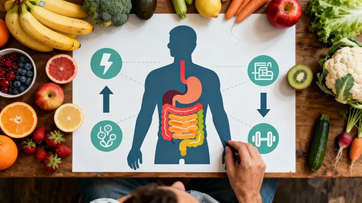 schema effets fibres digestion energie sport