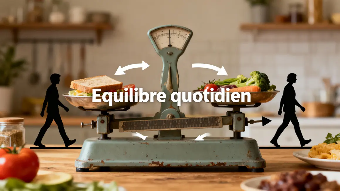 balance alimentation depense silhouette perdre du poids naturellement