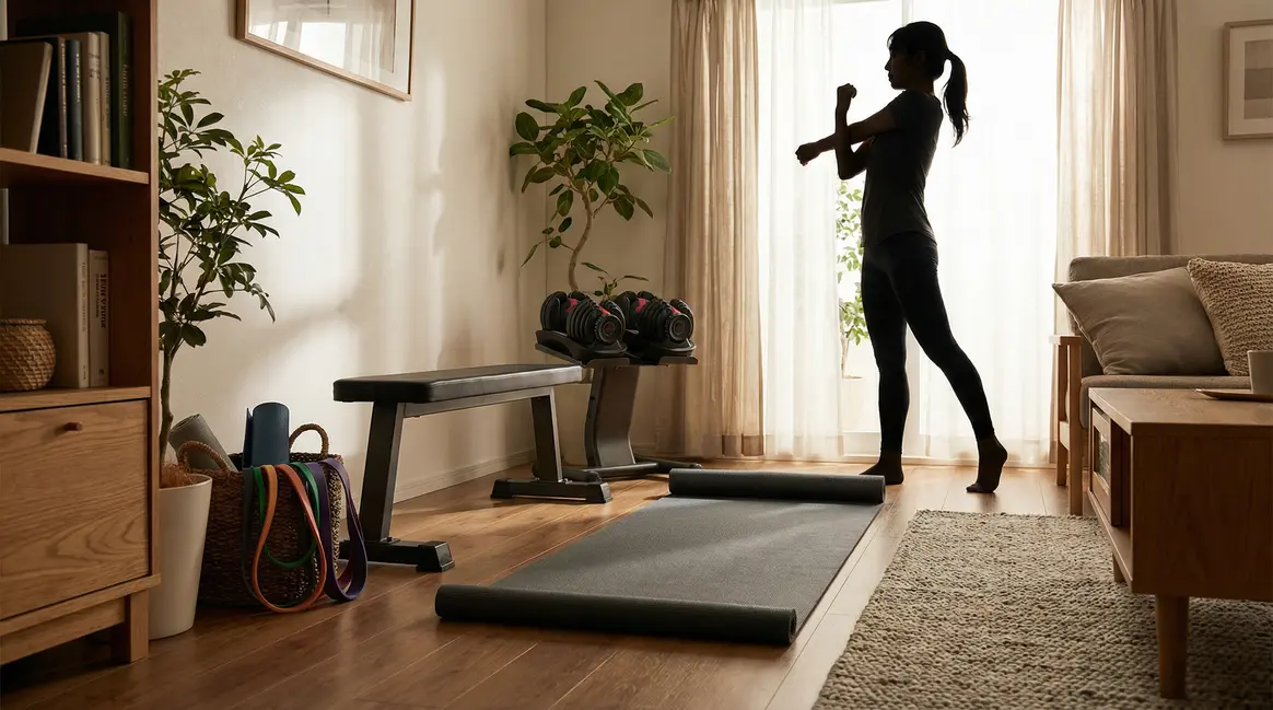 espace musculation domicile équipement essentiel