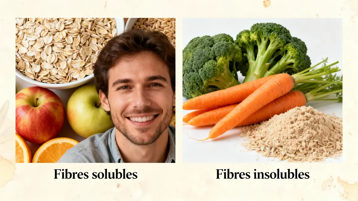 tableau fibres solubles insolubles aliments sport