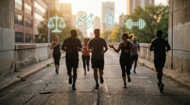silhouettes sportives motivation perte de poids