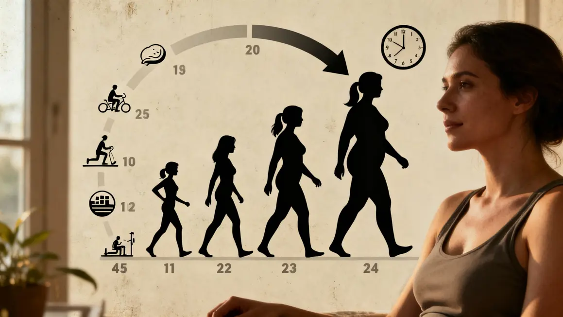 Evolution metabolisme femme age perte poids