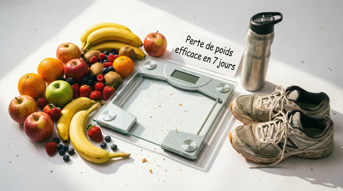 Balance numérique perte de poids efficace 7 jours fruits baskets