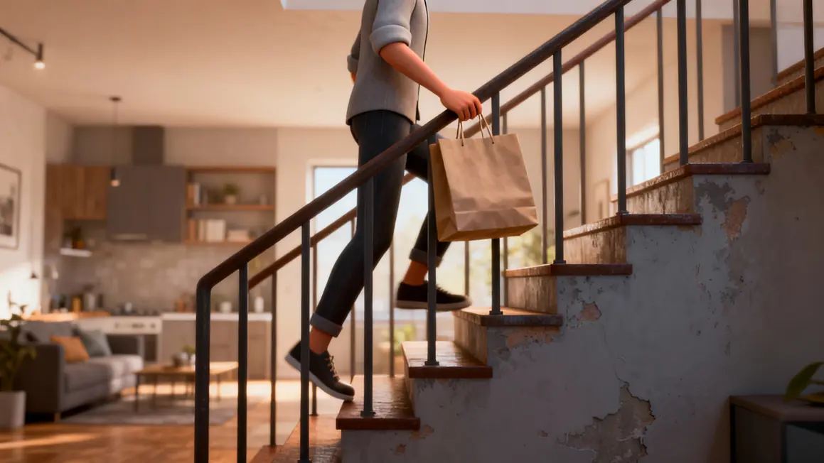 monter escaliers courses renforcement cuisses