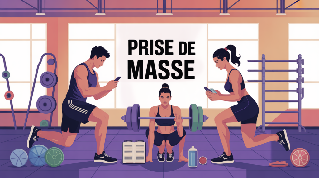 calcul calories prise de masse salle sport