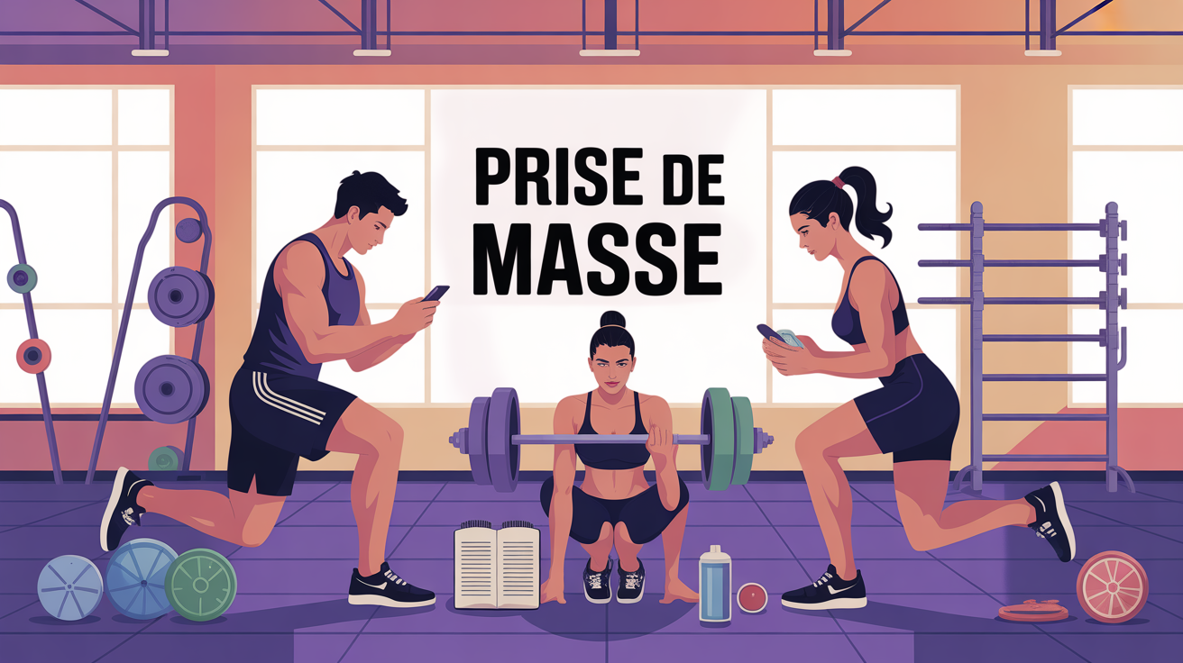 calcul calories prise de masse salle sport