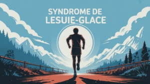 illustration coureur genou halo texte syndrome de l essuie glace genou