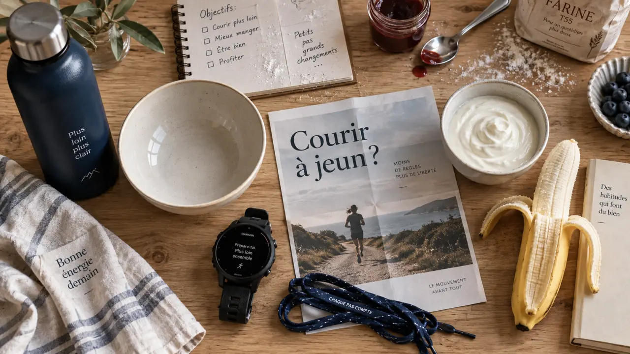 Courir avant ou apres manger : bon choix selon la séance