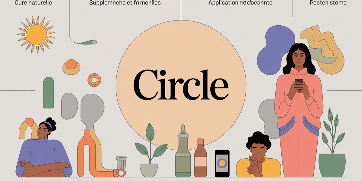 Circle cure naturelle routine bien etre moderne