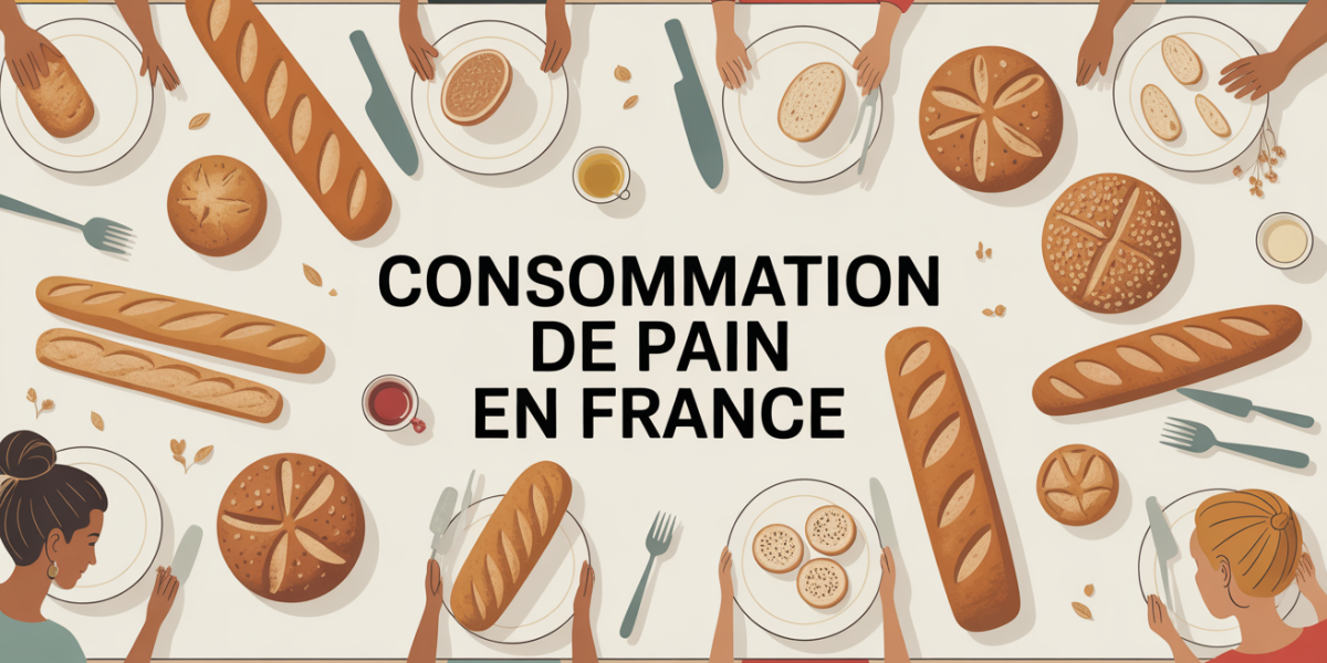 Variétés de pain sur table, ambiance chaleureuse en France