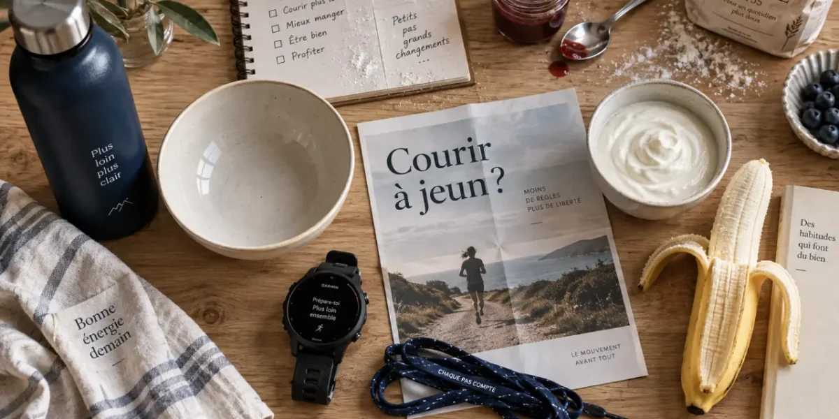 Courir avant ou apres manger : bon choix selon la séance