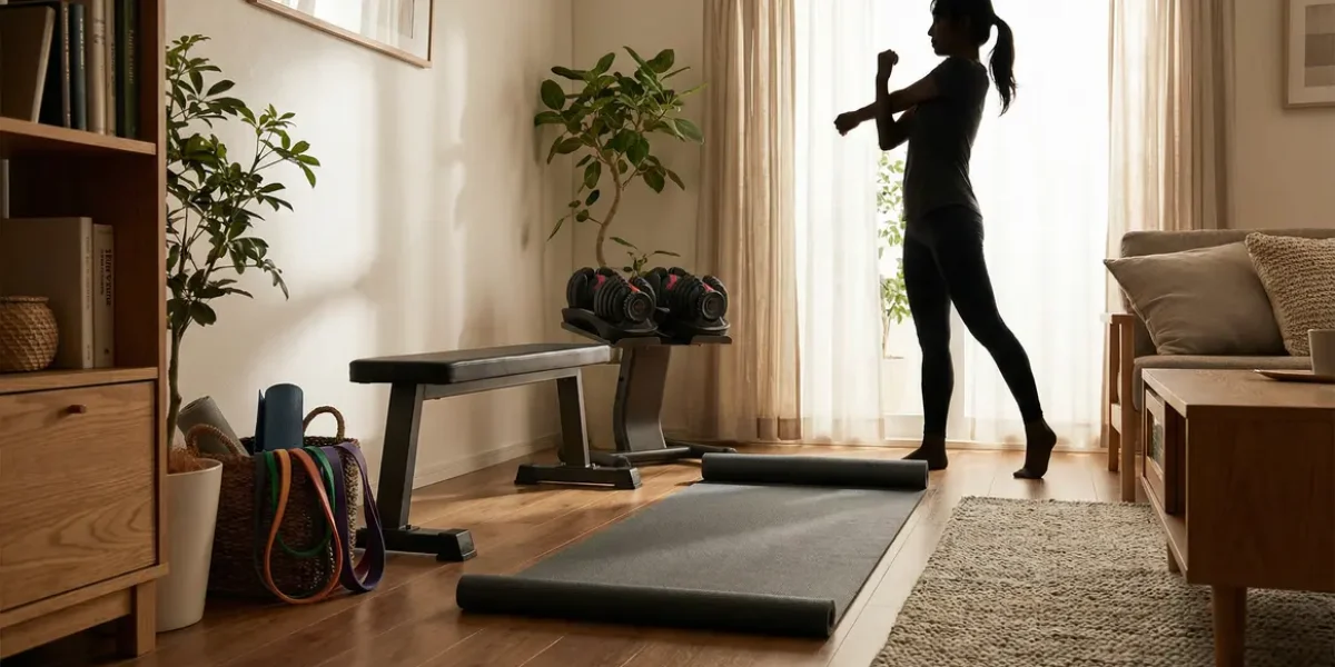 espace musculation domicile équipement essentiel