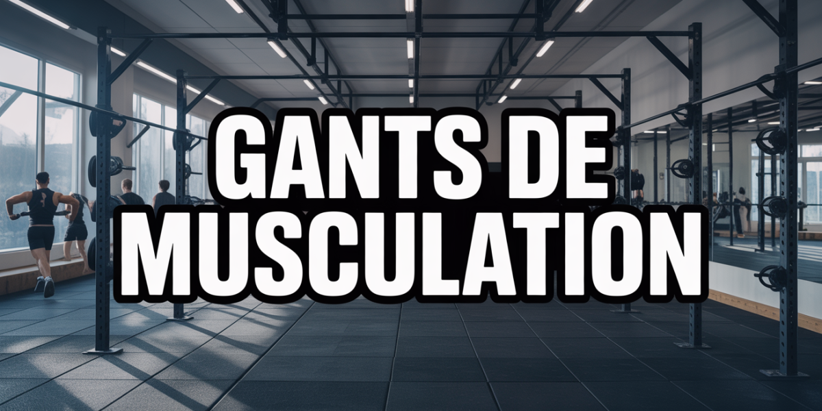 Sportifs en action avec gants de musculation en salle