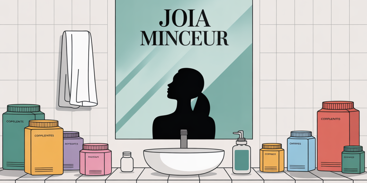 Joia Minceur en salle de bain, compléments alimentaires