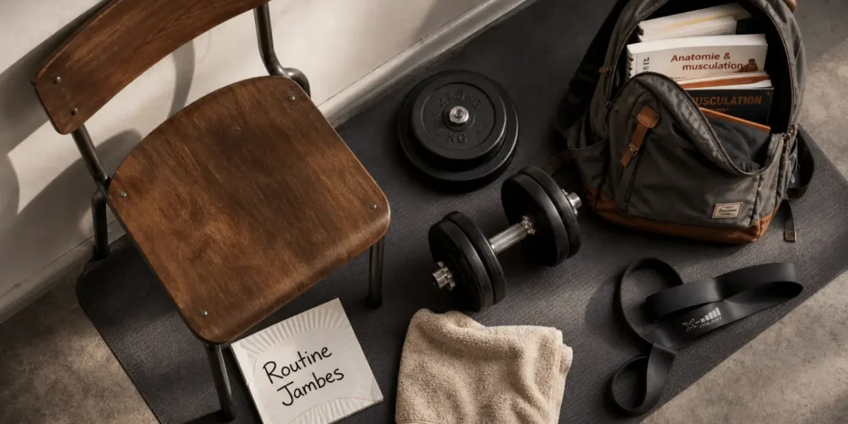 Musculation jambes maison : 7 exercices en 30 minutes