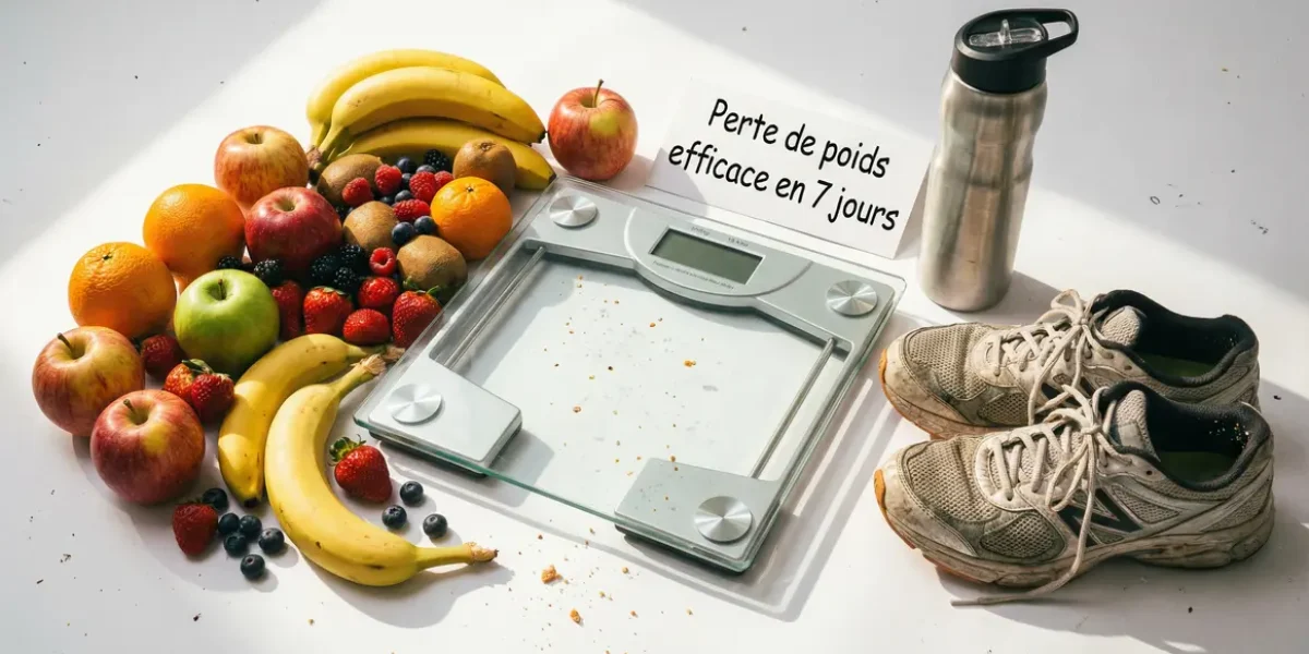 Balance numérique perte de poids efficace 7 jours fruits baskets