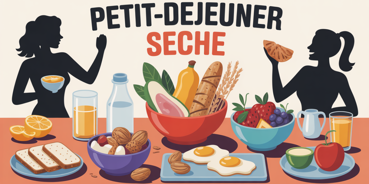 Petit déjeuner sèche avec protéines et énergie